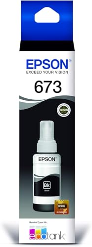 Botella de Tinta Epson Negro para Impresoras L805, L810, L850 y L1800