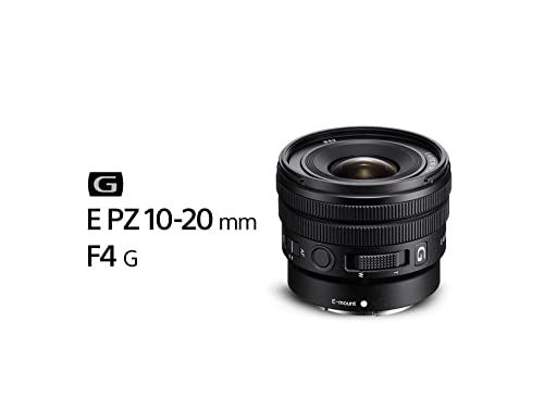Lente Gran Angular Zoom Sony 10-20mm F4 APS-C con Estabilizador versión oficial con garantía local