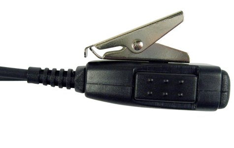 Micrófono de Solapa Pryme SPM-303eBF Negro con Gancho Suave para los Oídos