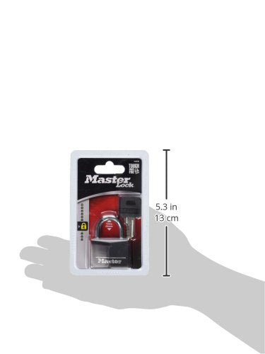 Candado de Latón Master Lock vinilo negro Cubierta de 1 141d 1 - 9/40.6 cm