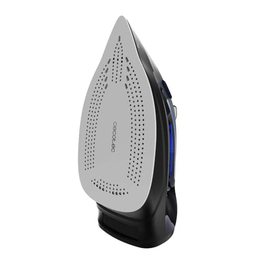 Cecotec Plancha horizontal IronHero 3200 Vital con 3200 W, tecnología Power Steam, golpe extra de vapor 270 g/min, suela Turbo Slide, sistema antigoteo, Cyclo Clean, filtro antical, apagado automático