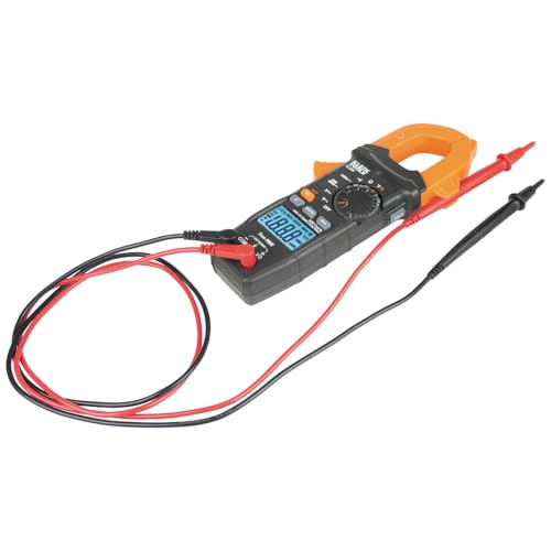 Klein Tools CL220 Digital Clamp Meter, AC Auto-Ranging 400 Amp with Temp
