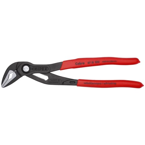 KNIPEX - 87 51 250 Tools - Cobra ES - Alicates de bomba extra delgados (8751250) 10 pulgadas