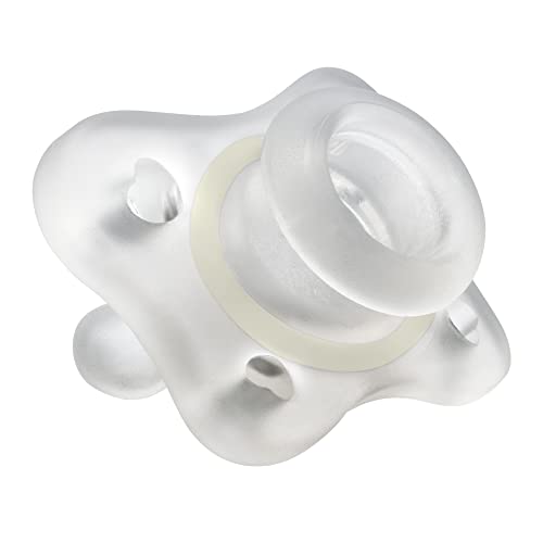 Chicco PhysioForma - Chupete de silicona para bebés de 2 a 6 m, sin BPA, 2 unidades en estuche de esterilización