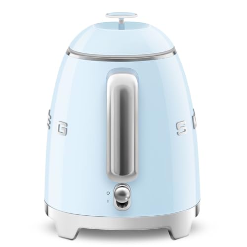 Hervidor Eléctrico Retro Smeg Azul Pastel 50s