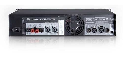 Crown XTi4002 amplificador de potencia de dos canales, 1200 vatios a 4Ω