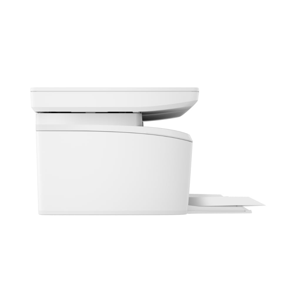 HP Impresora Multifuncional LaserJet M141W, Blanco y Negro, Impresora para Pequeñas oficinas, Impresión, Copia, escaneado, WiFi, USB, Smart App, Tamaño Compacto (7MD74A)