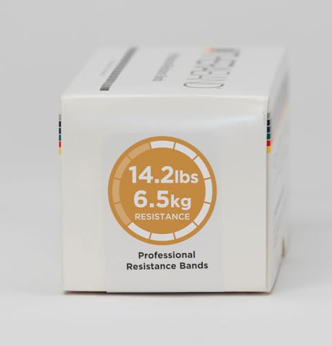 Bandas de Resistencia TheraBand Profesional Látex Portátiles para Rehabilitación y Fitness 5.5 Metros