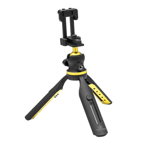 Trípode YEYIAN Glitnir Master Negro Ajustable a 5 Niveles con Cabeza de Bola de 360°