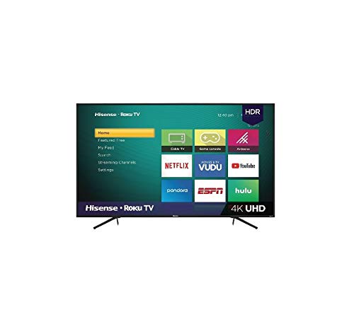 Hisense 75pulgadas Class 4K UHD LED Roku Smart TV HDR 75R6E1(Reacondicionado)