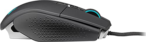 Corsair M65 RGB Ultra Ratón para Juegos FPS Personalizable - Sensor Óptico de 26.000 PPP Marksman, Conmutadores Ópticos, Hiperprocesamiento AXON, Control de Fusión de Sensores - Negro CH-9309411-NA2