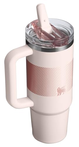 Vaso Stanley Quencher ProTour Blanco con Tapa a Prueba de Fugas para Viajes