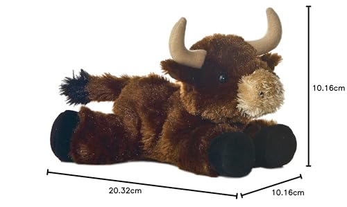 Aurora MINI FLOPSIE 8 BROWN TORO BULL by Aurora