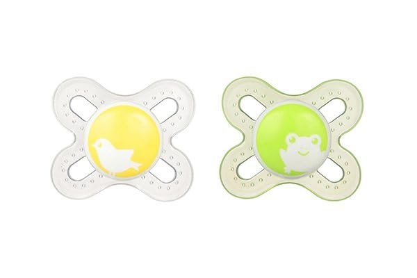 Chupones MAM para Recién Nacidos - Paquete de 4 Piezas, el Mejor para tu Bebé de 0 Meses - Diseño Originales (Recien Nacido, Niña)