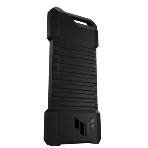 SSD Portátil TUF Gaming 1 TB Negro Aluminio Resistente para Hombre