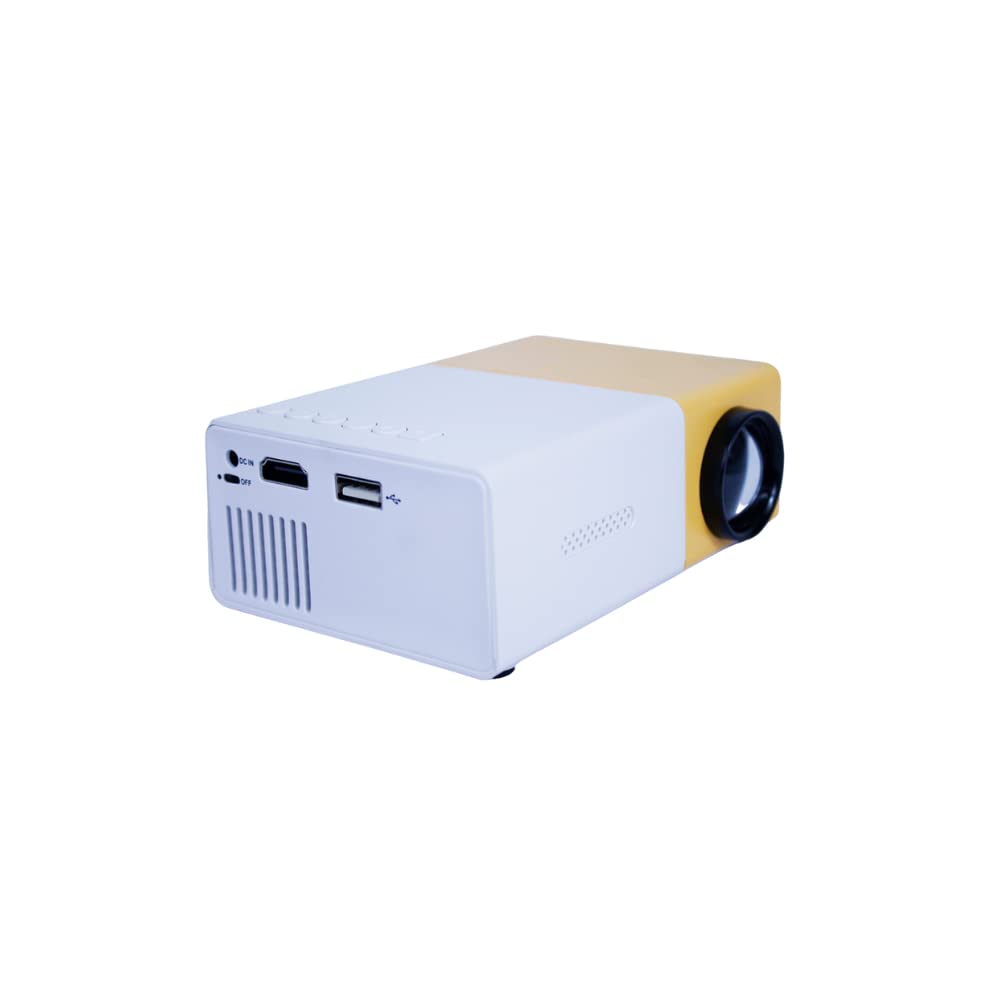 Bonalto Mini Proyector LED Portátil HD, Cine en Casa, Puertos USB/AV/SD/HD