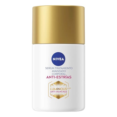 NIVEA Serum tratamiento avanzado Luminous630 anti-estrías (100 ml) 48 horas de humectación profunda y piel suave
