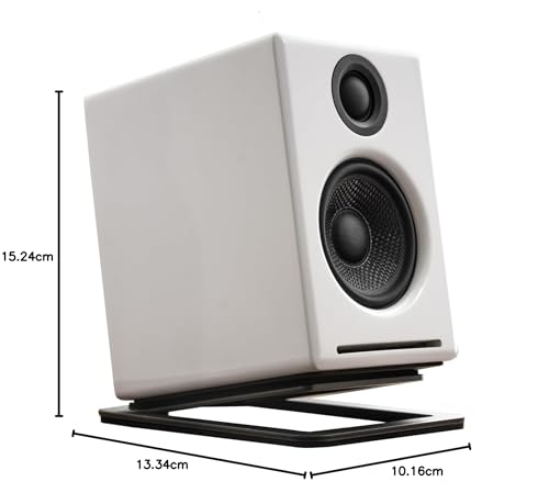 Audioengine Altavoces de Escritorio inalámbricos Bluetooth A2 Plus: Altavoces de computadora de 60 W para música y Juegos