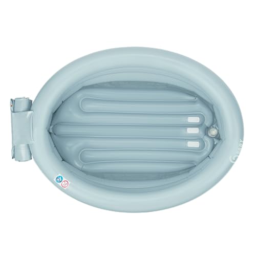 Babymoov Inlatable Bathtub & Pool - Safe, Portable & Grows with Baby (from 0+ Newborn Insert Included)