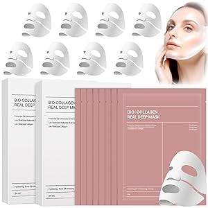 Biodance Bio Collagen Mask，Biodance Collagen Mask, Biodance Collagen Overnight Mask, Bio Collagen Face Mask, Biodance Mask (8pcs)