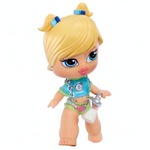 Bratz Babyz Muñeca de Moda Coleccionable - Cloe - con Ropa Real y Mascota - Juguete para niños y niñas - Edad: 6+ años