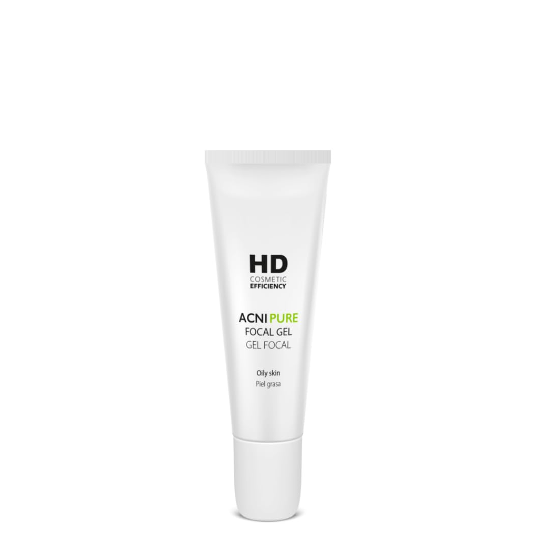 HD Cosmetic Acnipure Gel Focal 15 ml Control Imperfecciones Piel Grasa Uso Día Noche