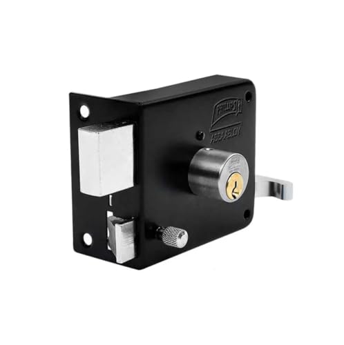Cerradura Phillips Negra 175N de Fácil Instalación
