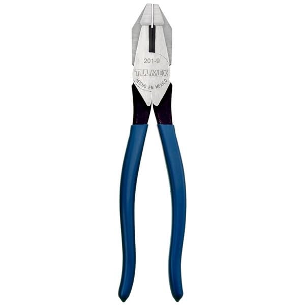 TULMEX TMX0002 | Juego de pinzas para profesionales 3 piezas | Corte preciso y sujeción firme | Hechas por manos mexicanas | Pinzas electricista | Herramientas | Mangos ergonómicos y codificados