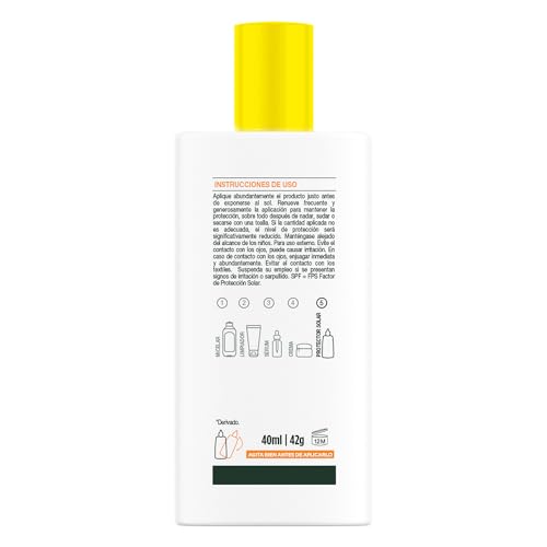 Garnier Super UV Protector Solar Facial Fluido Anti Oleosidad 40ml | Vitamina C, Textura Invisible