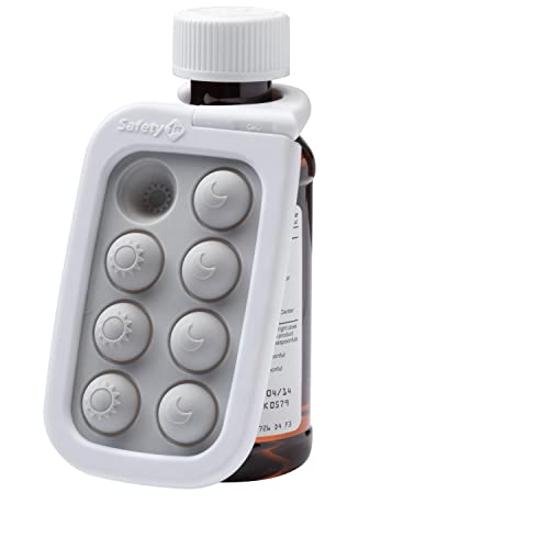 Kit de supervivencia para el primer día de enfermedad, BoogEase Aspirador nasal con 2 tamaños de punta de nariz, color gris Blanco