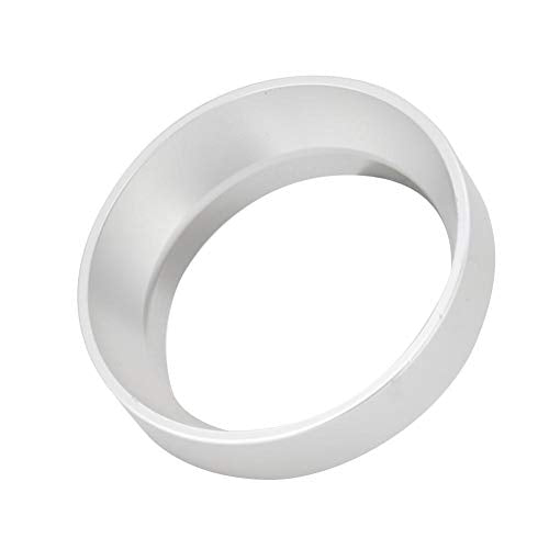 Embudo de Dosificación Espresso Universal Aluminio Plata Accesorio de Reemplazo para Máquina de Café