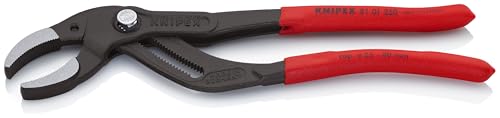 Alicates de agarre de tubo, mandíbulas dentadas