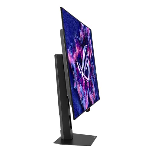 ASUS ROG Strix Monitor para Juegos OLED 4K de 32 Pulgadas (XG32UCWG) - TrueBlack Glossy OLED, Modo Dual (4K@165Hz, FHD@330Hz), 0.03ms, Compatible con G-Sync, Sensor de proximidad Neo, KVM automático