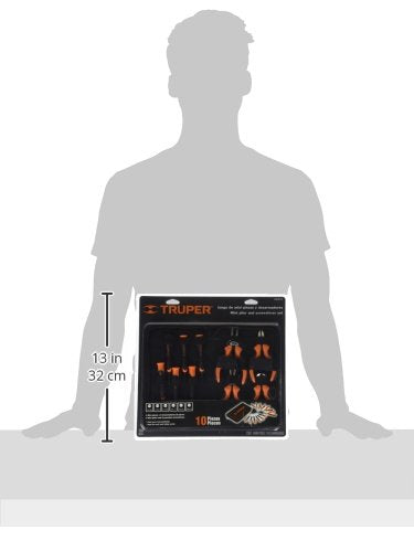 Juego de Herramientas Truper Negro Con Mango Comfort