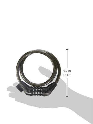 Candado de Cable Santul 6686 Negro de Combinación