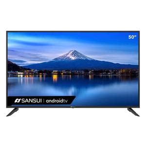 SANSUI Android TV Google Assistant, Control de Voz (50" WiFi UHD 4K)