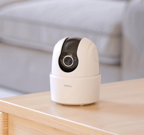 Imou Ranger 2c 3MP-Cámara IP Domo Motorizado WiFi de 3 Megapixeles/Autotracking/Audio Dos Vias/Sirena y Microfono Integrados/Ranura MicroSD/Detección de Humanos/Modo Privacidad