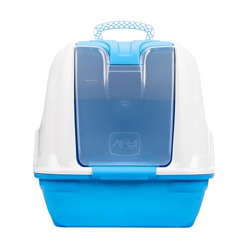 MPS Arenero Grande con Tapa y Puerta Abatible para Gato Varios Colores