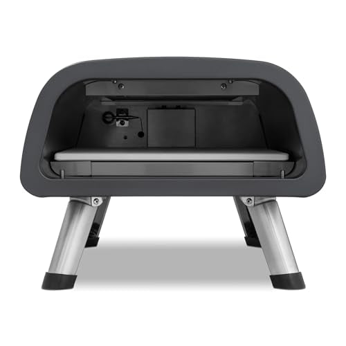 Newair - Horno eléctrico de pizza de 12 pulgadas, máquina para hacer pizzas en el hogar y al aire última intervensión, horno de convección de 1850 W, bandeja para pizza, estufa portátil resistente al