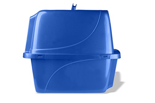Caja de Arena Van Ness Gris con Capucha para Gato
