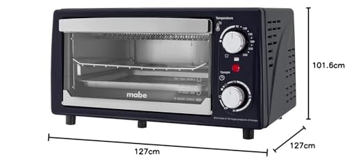 Horno Tostador 10 L Negro Mabe - HTM10LN