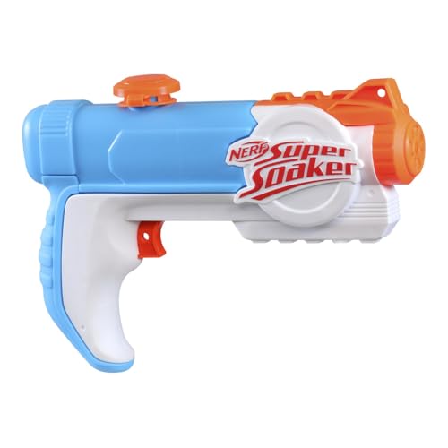 Hasbro Nerf, Super Soaker - Piranha, Lanzador de Agua, Lanzador de Juguete para Niños, Capacidad: 177 mililitros, Edad Recomendada: 6 Años en Adelante