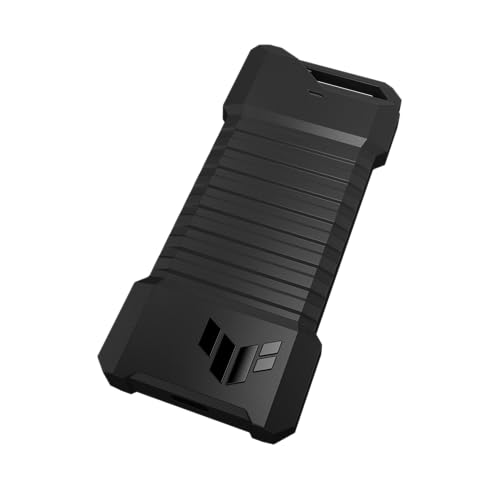 SSD Portátil TUF Gaming 1 TB Negro Aluminio Resistente para Hombre
