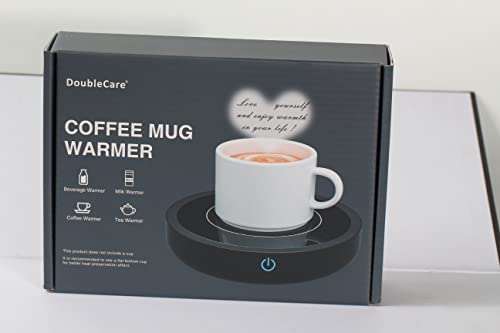 Calentador de Tazas de Café, 36 Vatios Calentador Bebidas con Tres ajustes de Temperatura (Up To 176°F/80℃), para Té/Agua/Leche Calienta Tazas(No Incluye Taza)