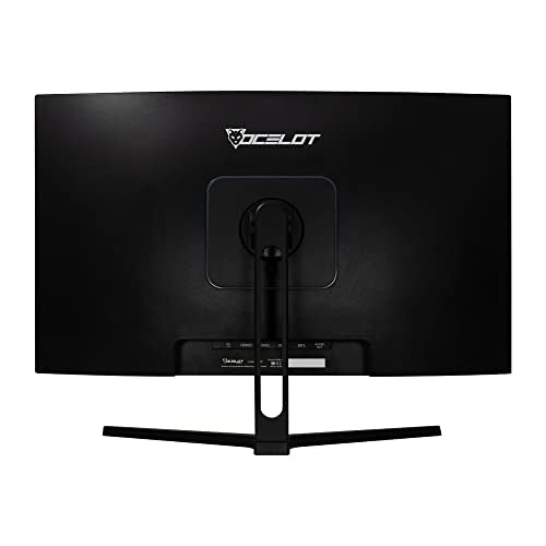 OCELOT GAMING Monitor Gamer OM-C27. Panel Curvo 27" Pulgadas, 240 HZ, 1ms de Tiempo de Respuesta. Resolución Full HD