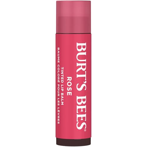 Bálsamo labial tintado natural Burt's Bees, Rosa, 2 unidades