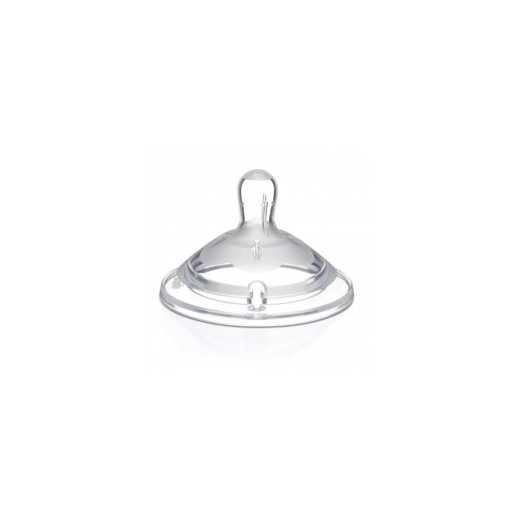 CHICCO, Set de Tetinas para Biberón de Flujo Rápido Natural Feeling, +6 meses