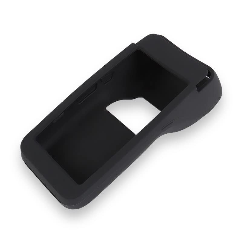 Funda Protectora de Silicona Pax PRO A920 Negro para Dispositivo con Código de Barras