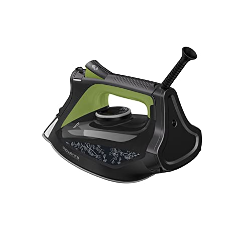 Plancha de Vapor Rowenta Negro Verde Eco Intelligence 2500 W Distribución Óptima