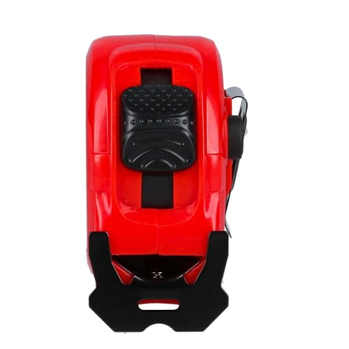 Flexómetro Industrial Urrea Rojo con Hoja de Acero y Carátula de ABS y TPR